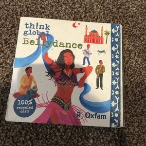 Think Global Oxfam belly dance CD music India gypsy tribal boho recycled paper